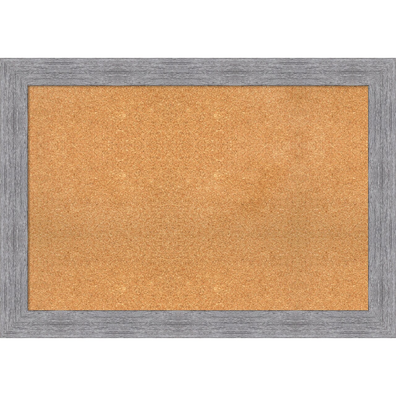Cork Board, Bark Rustic Frame - Bulletin Board, Organization Board, Pin Board